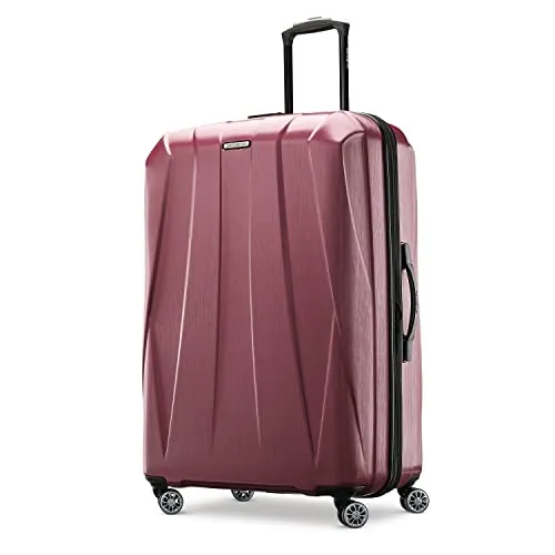 Samsonite Centric 2 Hardside Expandable Luggage with Spinner Wheels, LARGE SPINNER, CORDOVAN