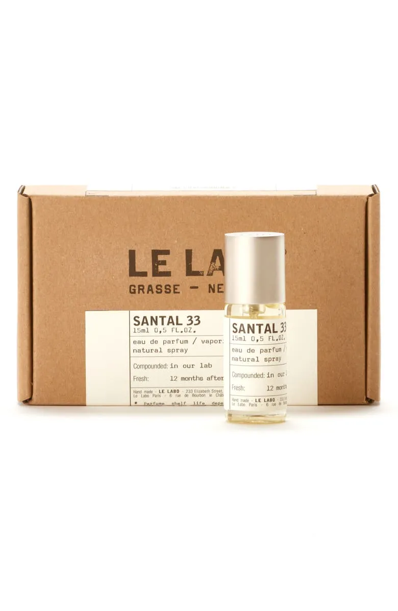Le Labo perfume