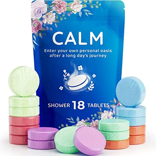 18-Pack Shower Steamers Aromatherapy-Shower Bath Bombs with Essential Oils for Self-Care and Relaxation-Variety Shower Tablets-Mother&rsquo;s Day Gifts/Birthday Gifts for Women, Men Who Have Everything