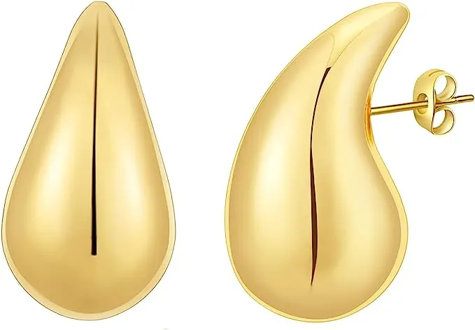 gold earrings
