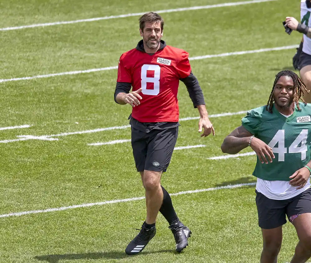 Aaron Rodgers Isn't Happy About Doing 'Hard Knocks' With the New York Jets: We Were 'Forced'