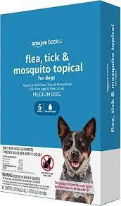 Amazon Basics Flea, Tick & Mosquito Topical Treatment