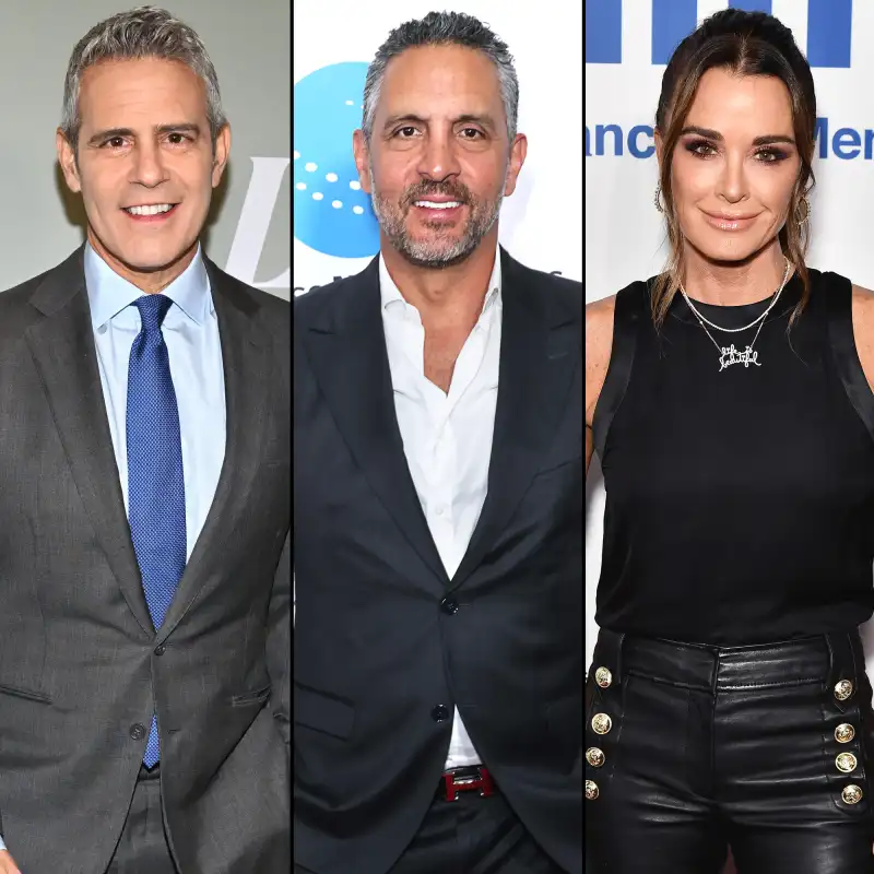 Andy Cohen Declares 'Handsome' Mauricio Umansky Is 'Available' After Kyle Richards Denies Divorce