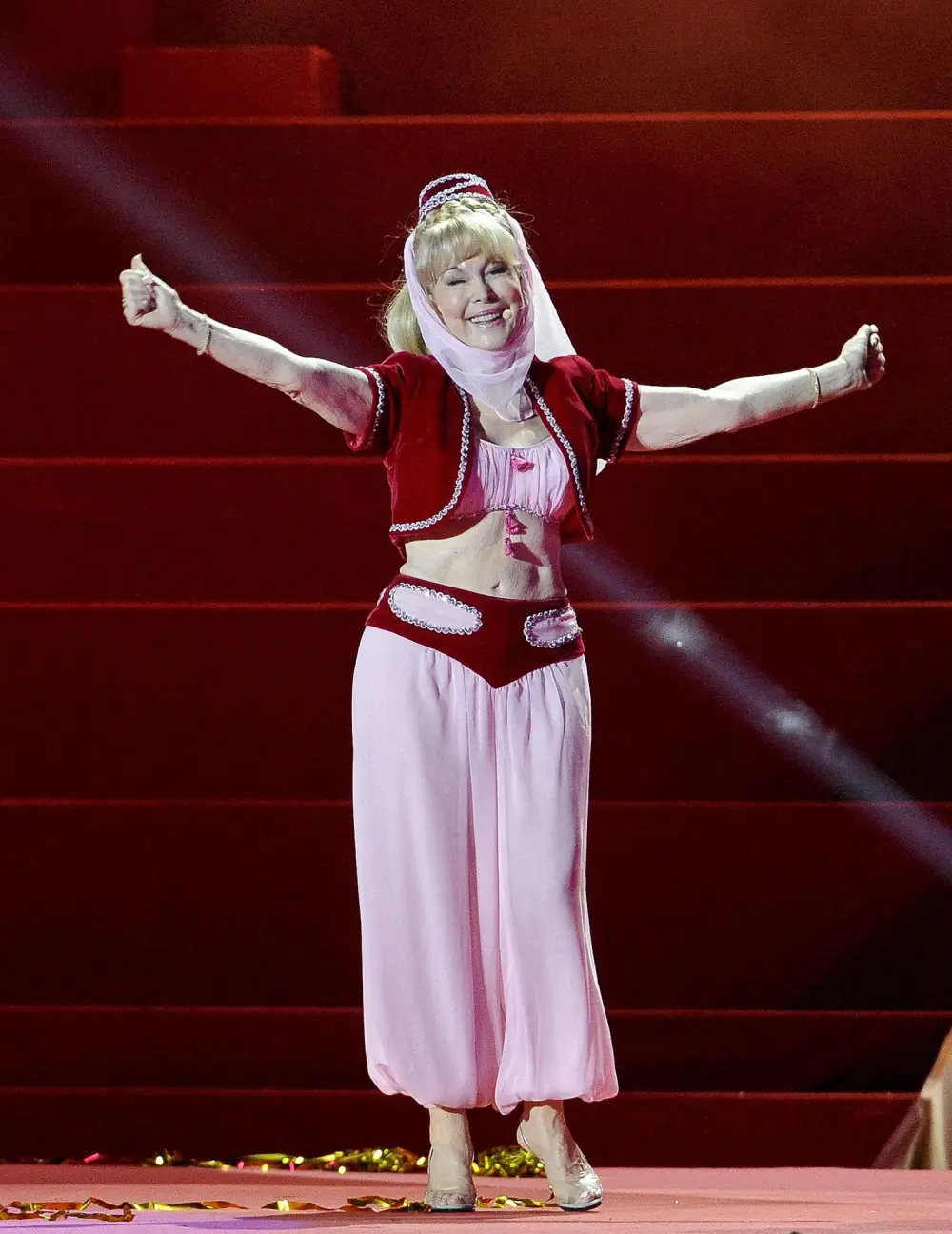 Barbara Eden, 78, Wears I Dream of Jeannie Costume at Life Ball With Bill Clinton: Picture