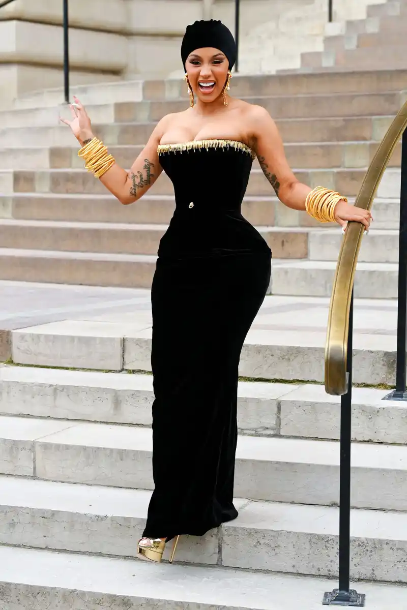 Cardi B at Fashion Week 2