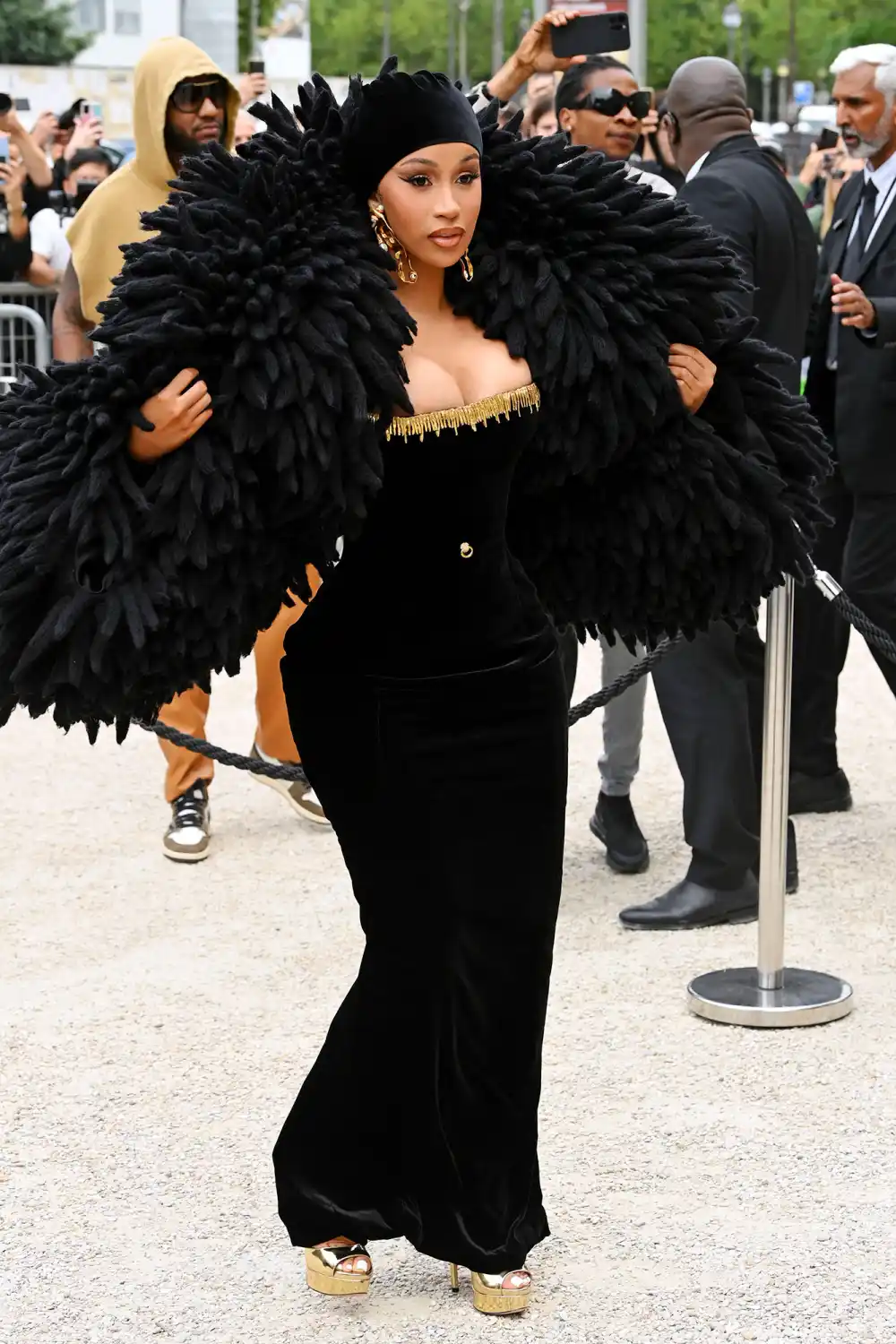 Cardi B at Fashion Week 4