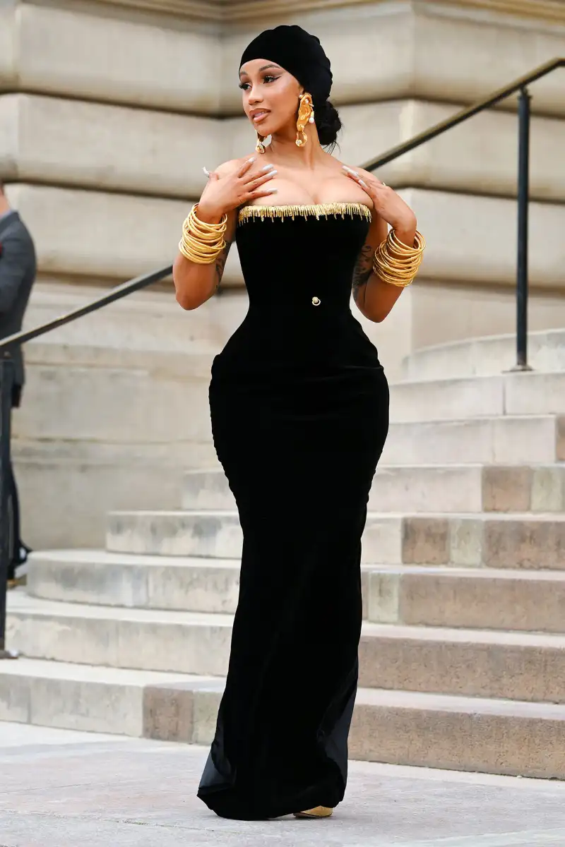 Cardi B at Fashion Week