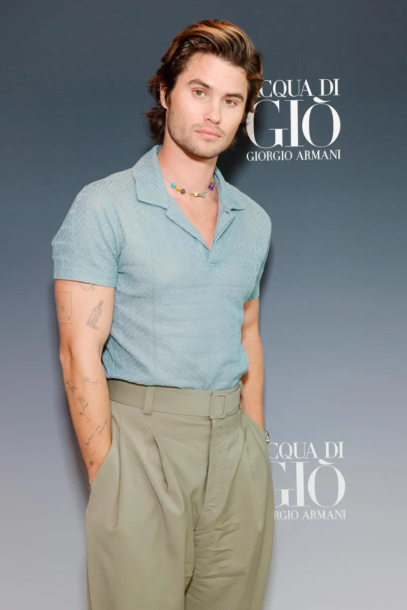 Chase Stokes Armani Beauty Celebrates ACQUA DI GIO and Gen A