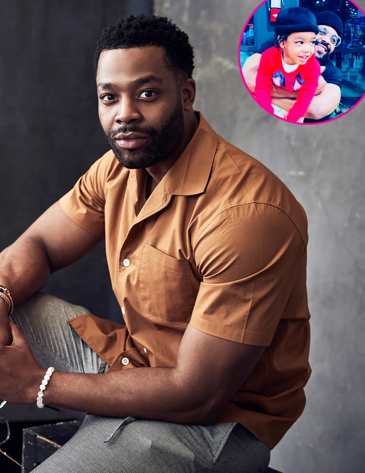 Chicago P.D.’s LaRoyce Hawkins Says His Son Roman ‘Definitely’ Has the Acting Bug: ‘He Does His Own Stunts’