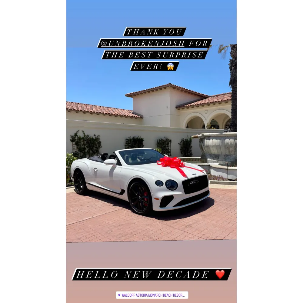 Christina Hall Receives Convertible From Husband Josh Hall for 40th Birthday: 'Best Surprise Ever'