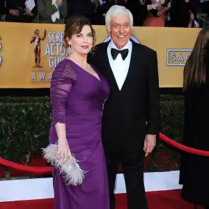Dick Van Dyke, 87, Kisses Wife, 41, at 2013 SAG Awards: Picture