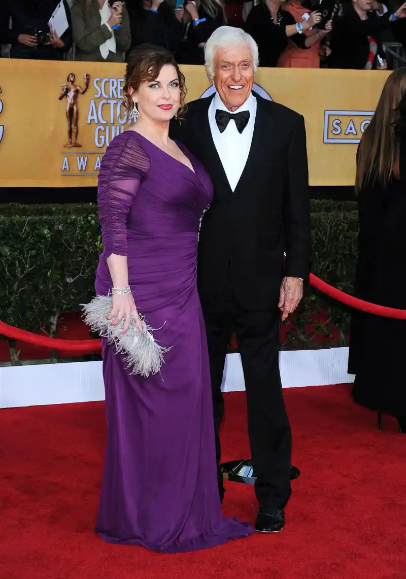 Dick Van Dyke, 87, Kisses Wife, 41, at 2013 SAG Awards: Picture