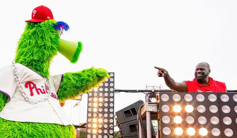 Diesel aka Shaquille O'Neal Postgame Concert hosted by Philadelphia Phillies