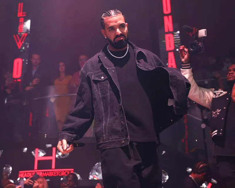 Drake Reacts to Another Bra Being Thrown