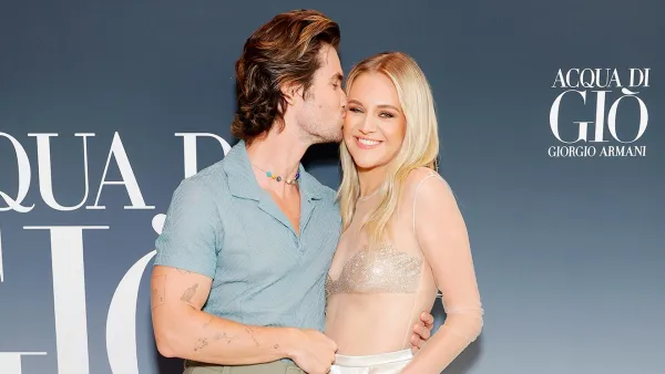 Feature Chase Stokes and Kelsea Ballerini Armani Beauty Celebrates ACQUA DI GIO and Gen A