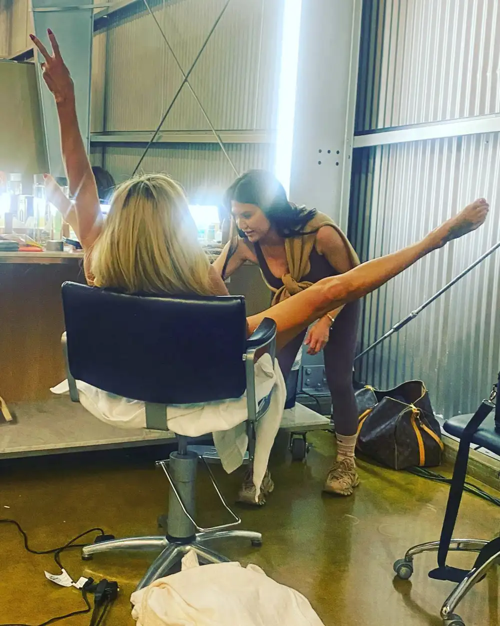 Jenny McCarthy Spread Eagle