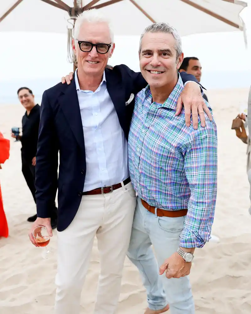 John Slattery and Andy Cohen Hot Pics Maggie Moore