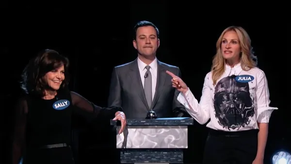 Julia Roberts, Sally Field Play Curse-Off Game on Jimmy Kimmel Live: Video