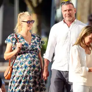 Liev Schreiber and Pregnant Taylor Neisen Step Out in the Hamptons Amid Marriage Reports 267