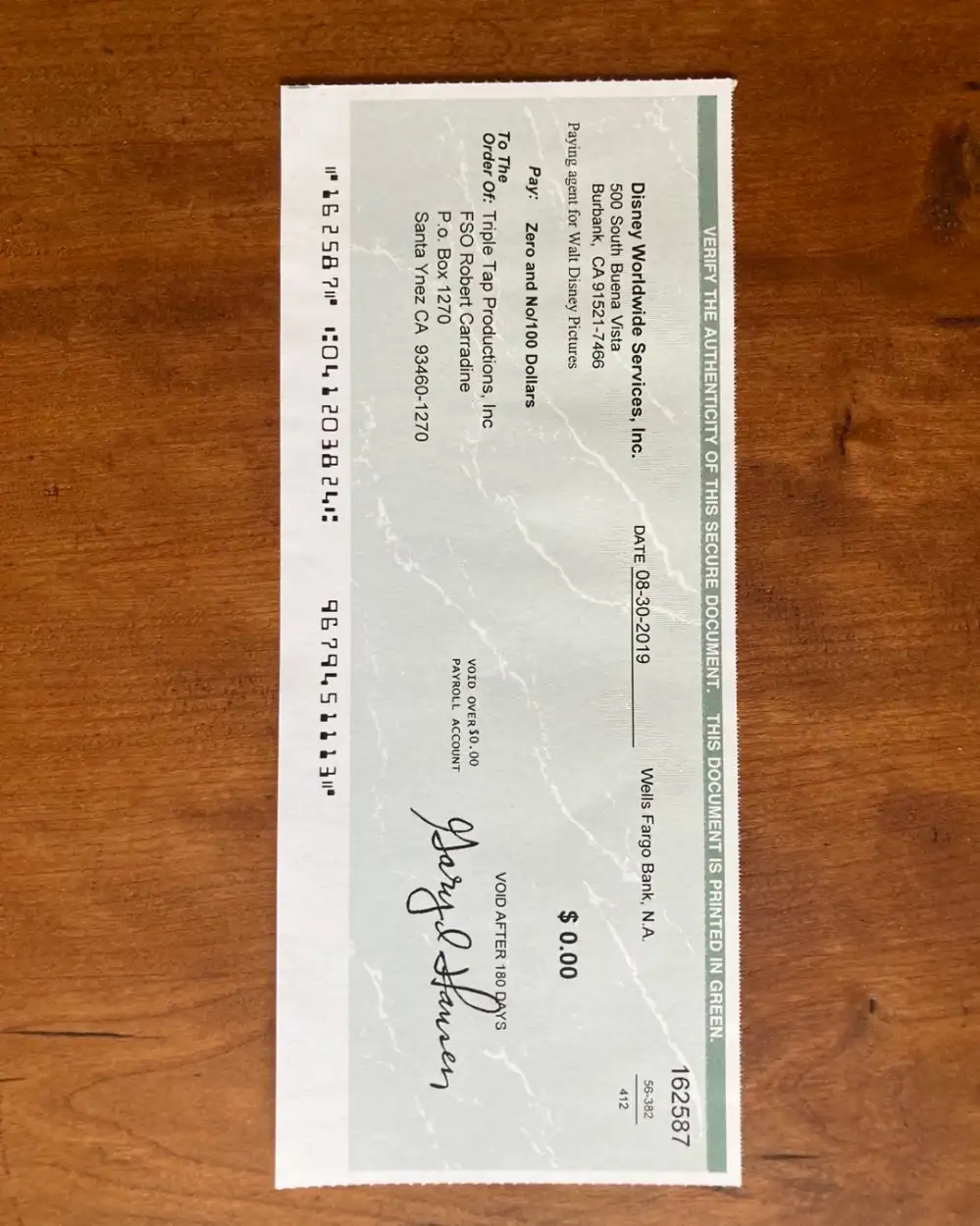 Lizzie McGuire Alum Robert Carradine Reveals Residuals Check