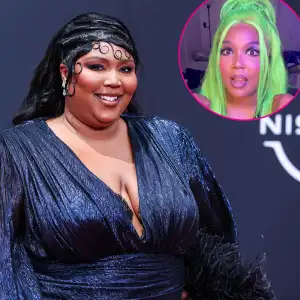 Lizzo Debuts Neon Green Hair and Reveals It Can Glow-In-The-Dark: Photo