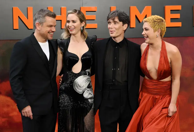 Matt Damon, Emily Blunt, Cillian Murphy and Florence Pugh Hot Pics