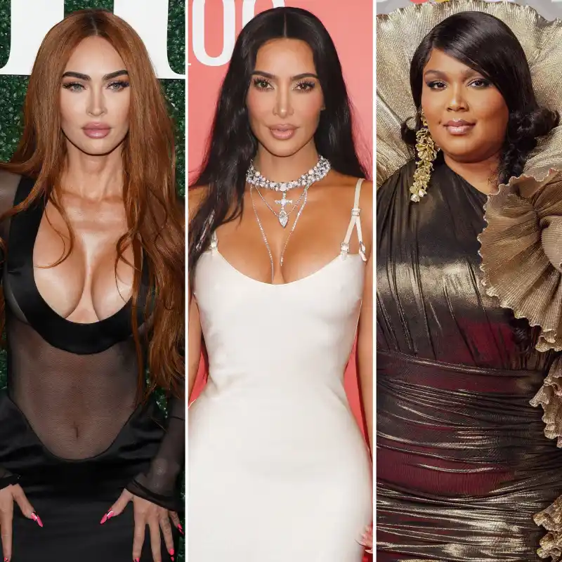 Megan Fox Wears Striped Dress that Kim K Lizzo and More Stars Have Rocked