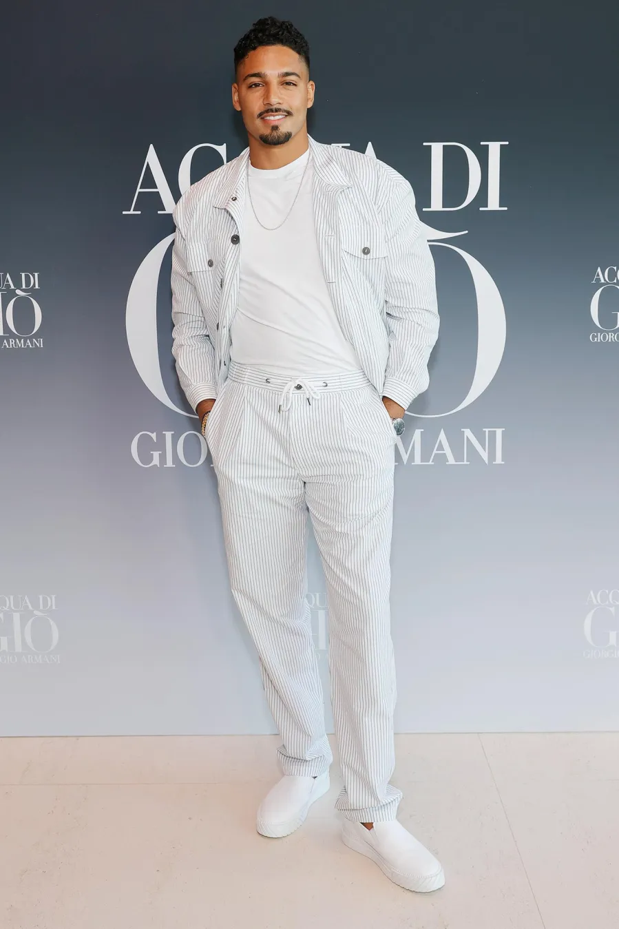 Michael Evans Behling Armani Beauty Celebrates ACQUA DI GIO and Gen A
