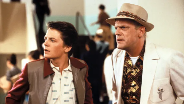 Michael J. Fox, Christopher Lloyd Reunite in Back to the Future’s Future: Watch the Video