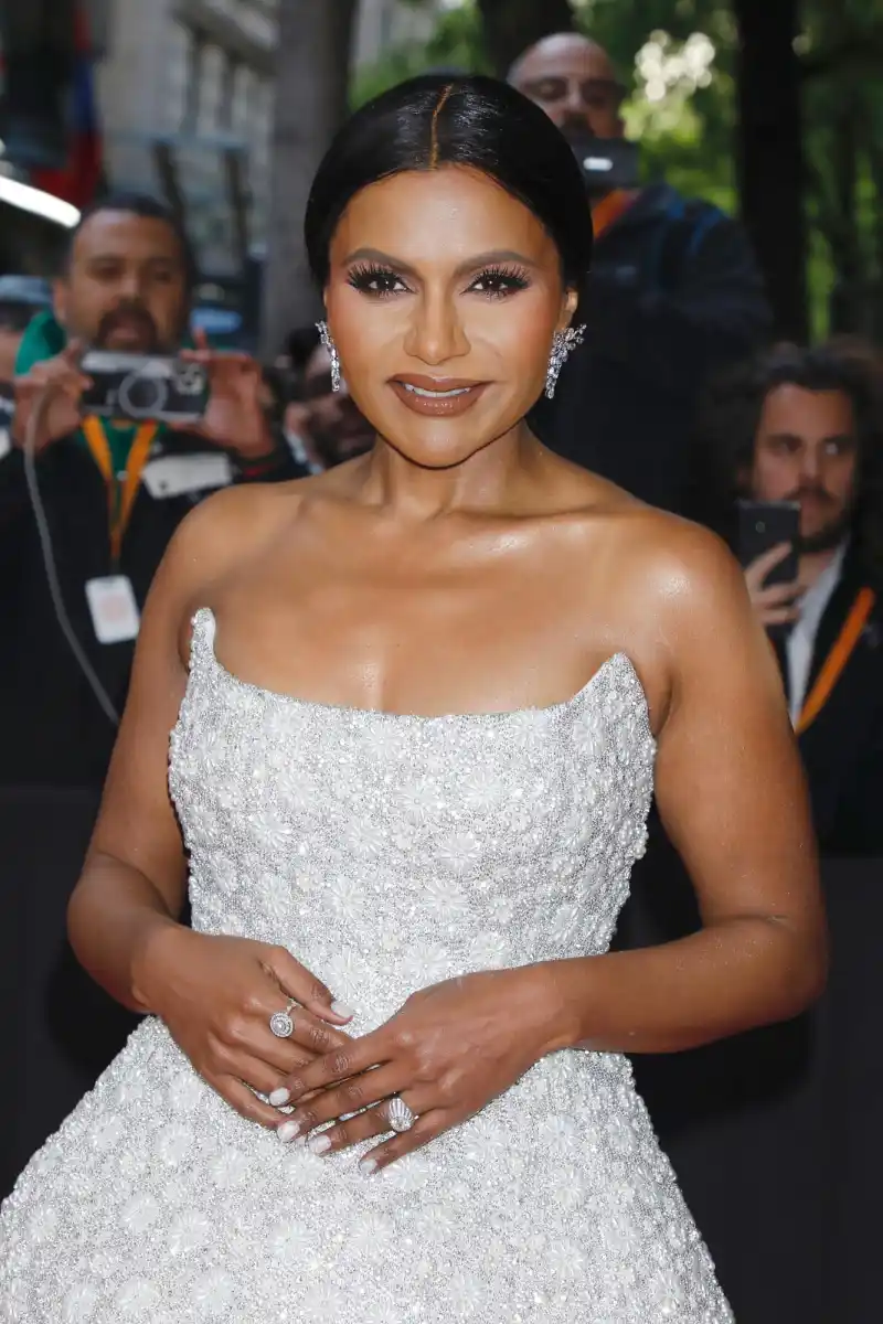 Mindy Kaling on Celebrating Darker Skin 406 MET Gala Departures, The Mark Hotel, New York, USA - 01 May 2023