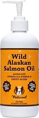 Natural Dog Company Wild Alaskan Salmon Oil for Dogs