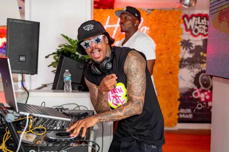 Nick Cannon At Wild'N Out Grand Opening Brunch Party