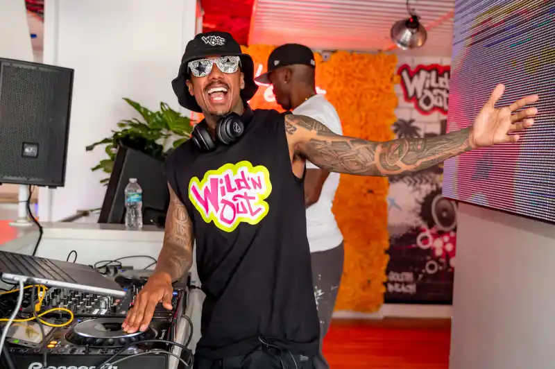 Nick Cannon At Wild'N Out Grand Opening Brunch Party