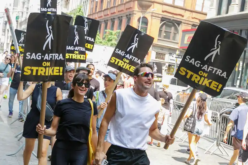 Nina Dobrev Celebrities Who Joined the SAG-AFTRA Strike Picket Lines