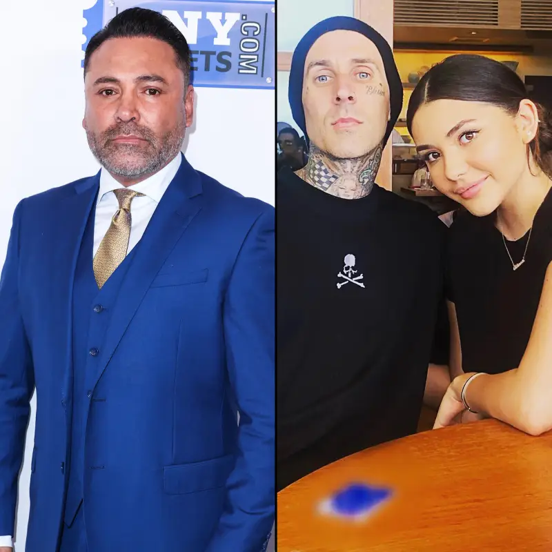 Oscar De La Hoya Says Travis Barker ‘Stepped Up to the Plate’ to Parent Atiana: 'I Didn't Raise My Kids'