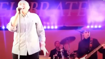 Phil Collins Comes Out of Retirement, Performs "In the Air Tonight" At Sons' Middle School