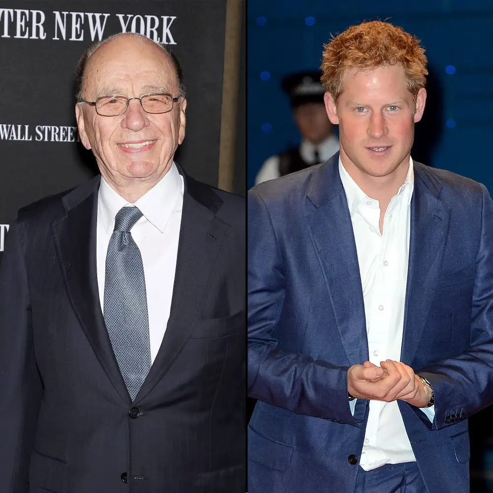 Prince Harry Nude Photos: Rupert Murdoch Says &ldquo;Give Him a Break&rdquo;