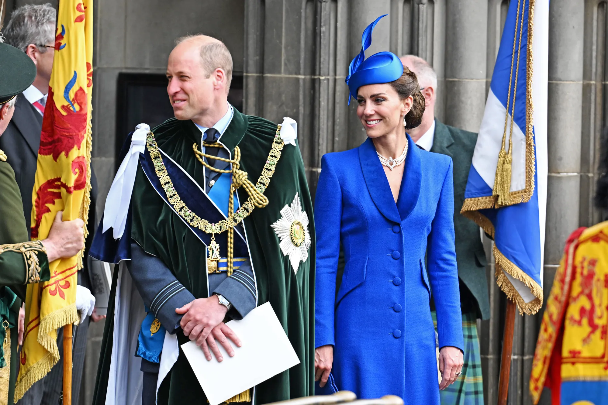 Princess Kate Playfully Pats Prince William Butt at Coronation