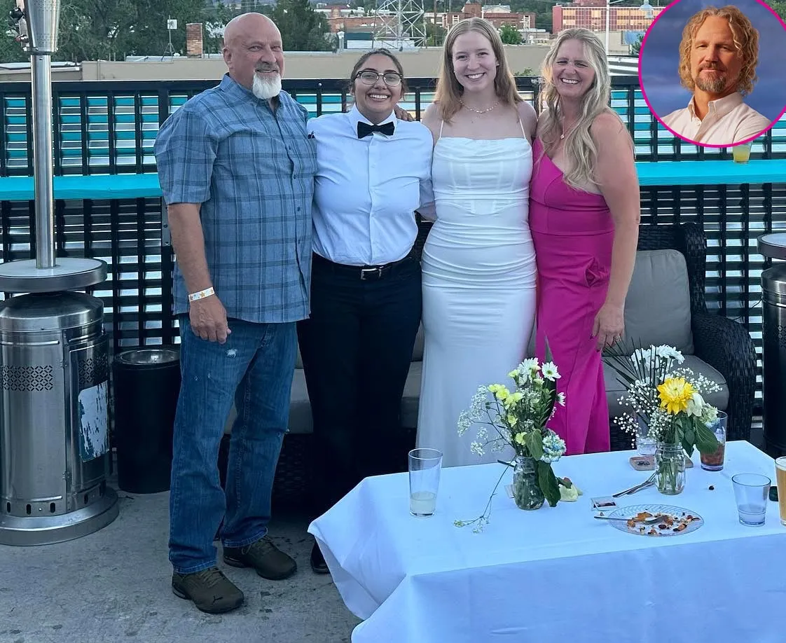 Promo Kody Brown Spotted Celebrating Daughter Gwendlyn Wedding Alongside Ex Christine Her Fiance