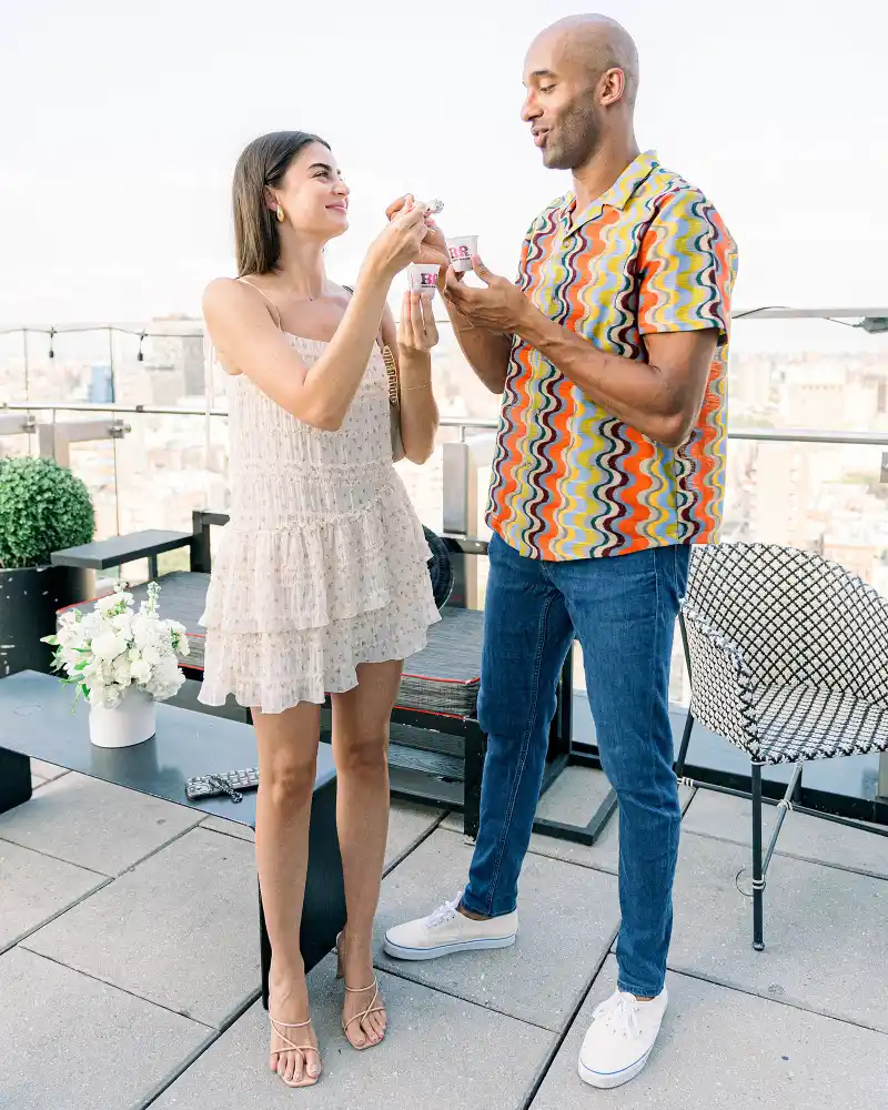 Rachael Kirkconnell and Matt James Baskin-Robbins HOT PICS