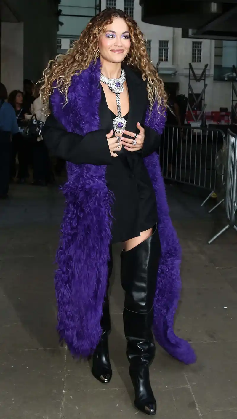 Rita Ora leaves the BBC One show after performing her new single "Don't Think Twice"