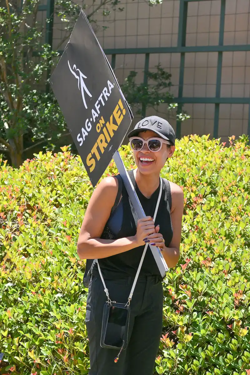 Rosario Dawson Celebrities Who Joined the SAG-AFTRA Strike Picket Lines