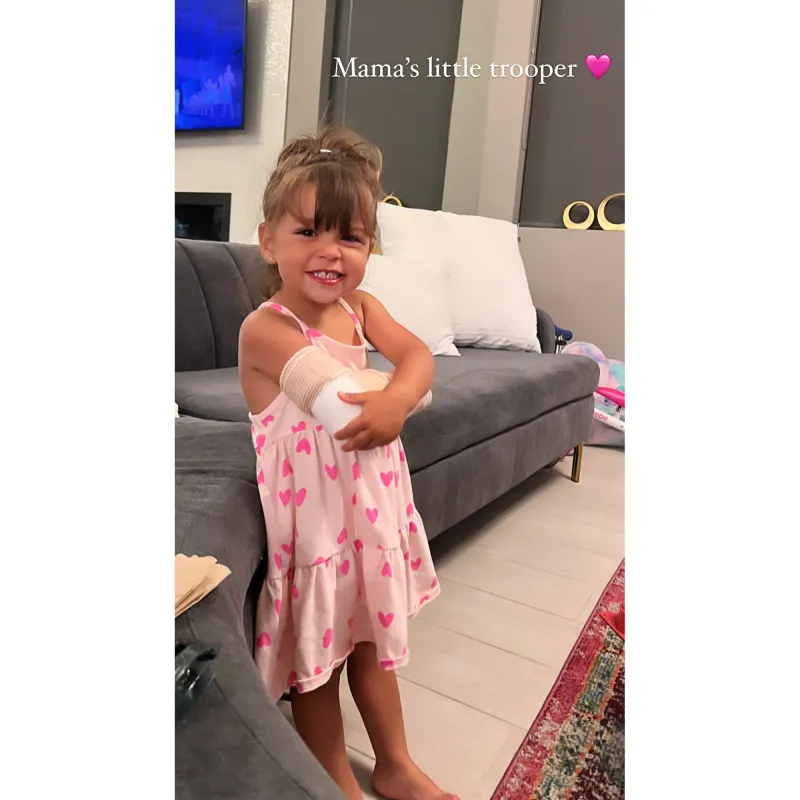 Scheana Shay Is 'Glad' Daughter Summer, 2' Is Still 'Smiling' After Breaking Her Forearm