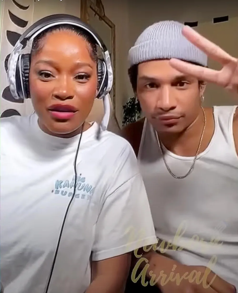 Keke Palmer and Darius Jackson