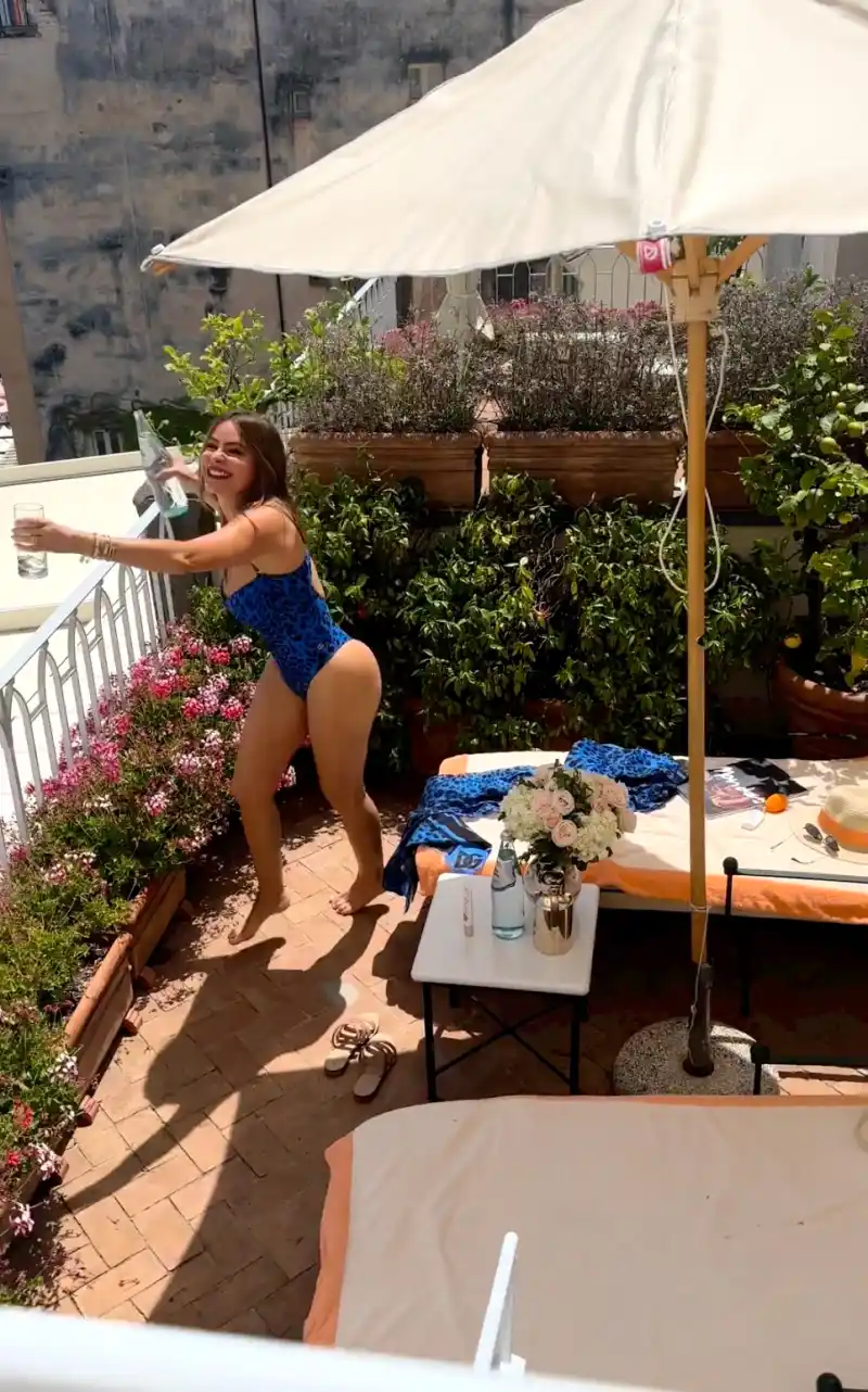 Sofia Vergara Looks Sexy in Thong Swimsuit on Girls Trip Amid Split With Joe Manganiello