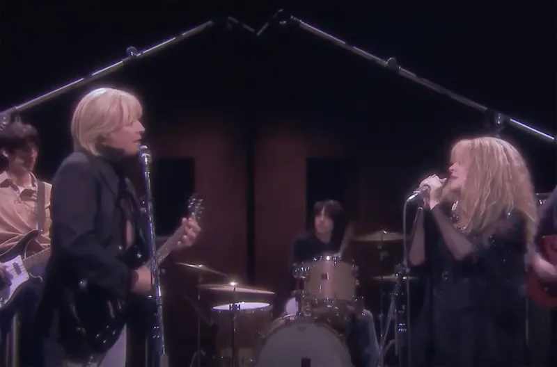 Stevie Nicks Substitutes Jimmy Fallon for Tom Petty With Amazing “Stop Draggin’ My Heart Around” Recreation