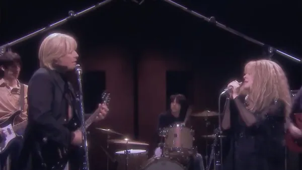 Stevie Nicks Substitutes Jimmy Fallon for Tom Petty With Amazing “Stop Draggin’ My Heart Around” Recreation