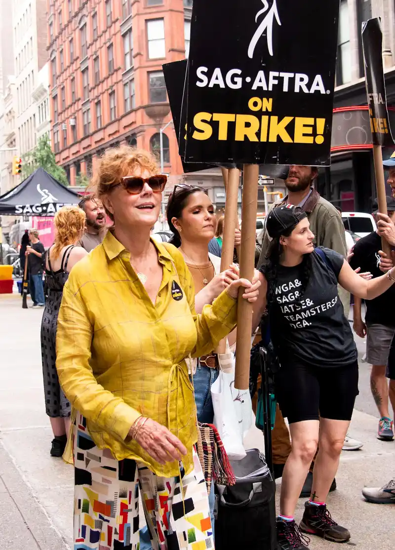 Celebrities Who’ve Joined the SAG-AFTRA Strike Picket Lines: Kevin Bacon, Olivia Wilde and More