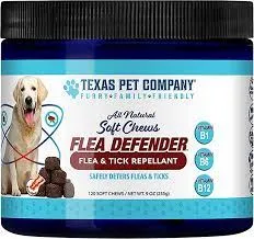 Texas Pet Company Flea Defender Flea and Tick Prevention for Dogs