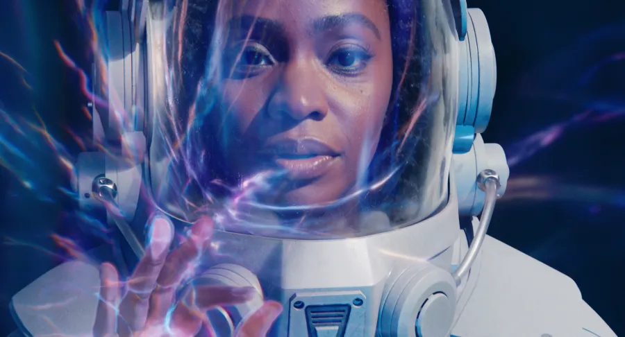 Teyonah Parris as Captain Monica Rambeau in 'The Marvels'